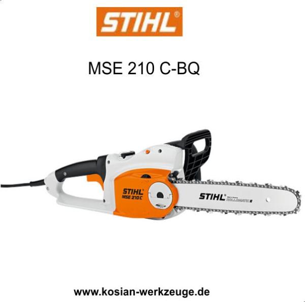 Stihl MSE 210 C-BQ Elektro-Kettensäge 35 cm