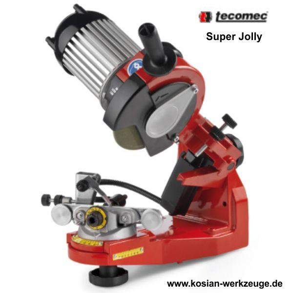 Tecomec Super Jolly Kettenschärfgerät mit hydraulischer Spannung