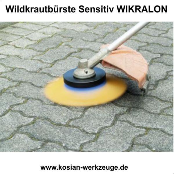 Wildkrautbürste SENSITIV WIKRALON 70 x 25.4 mm